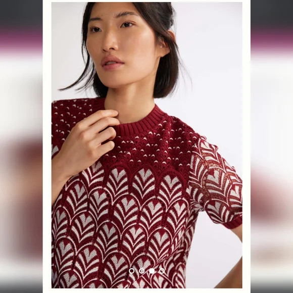 Daniel Rainn lace blouse size large - Picture 3 of 9